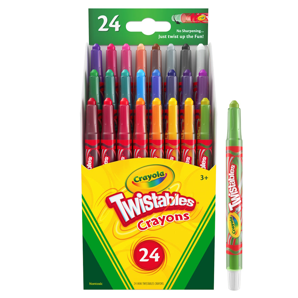 Crayola Mini Twistables Crayons 24pk – Sweet Pea Parties