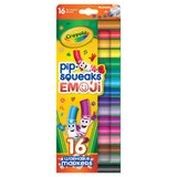 Crayola PipSqueaks Emoji Washable Markers 16pk