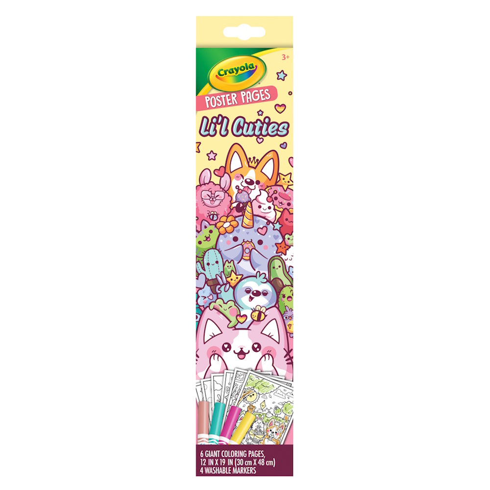 Crayola Poster Pages - Li'l Cuties
