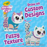 Crayola Scribble Scrubbie Poseable Jumbo Pet - Jenny