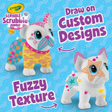 Crayola Scribble Scrubbie Poseable Jumbo Pet - Wilbur