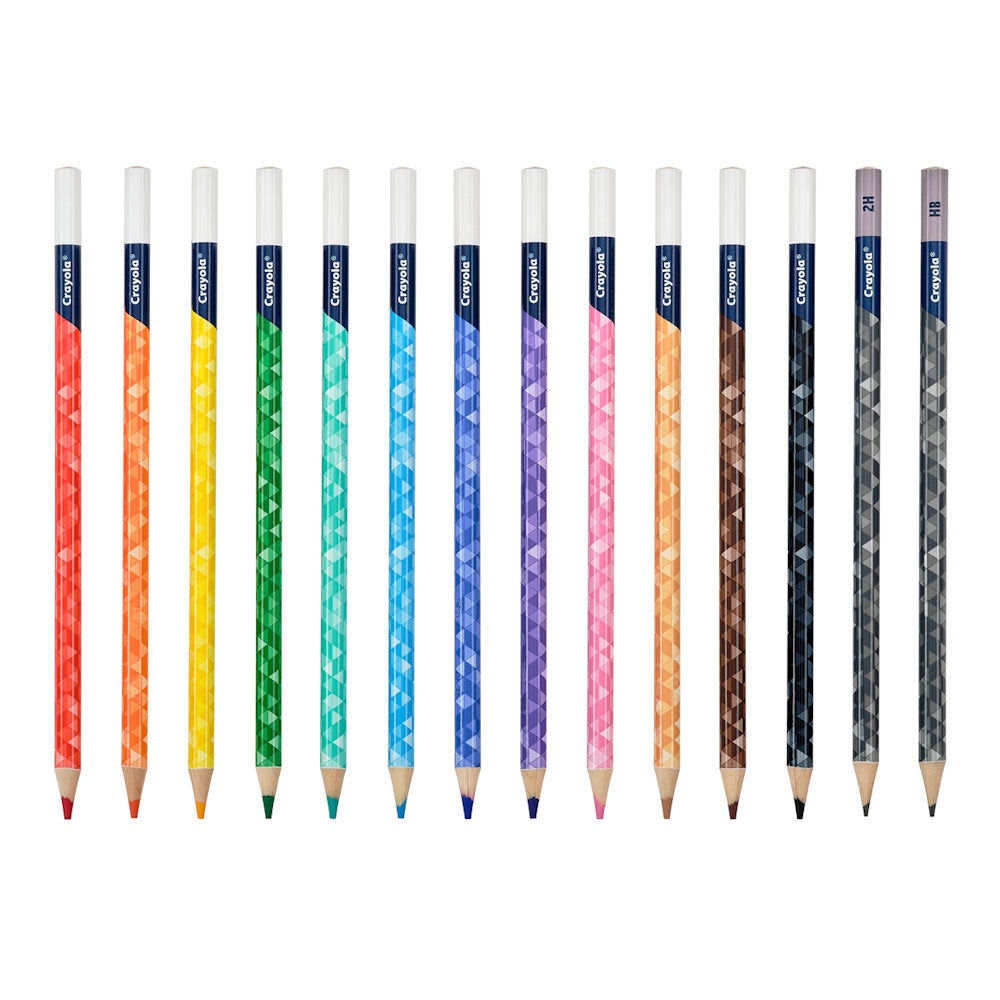 Crayola Sketch & Shade Pencils 14pk
