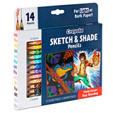 Crayola Sketch & Shade Pencils 14pk