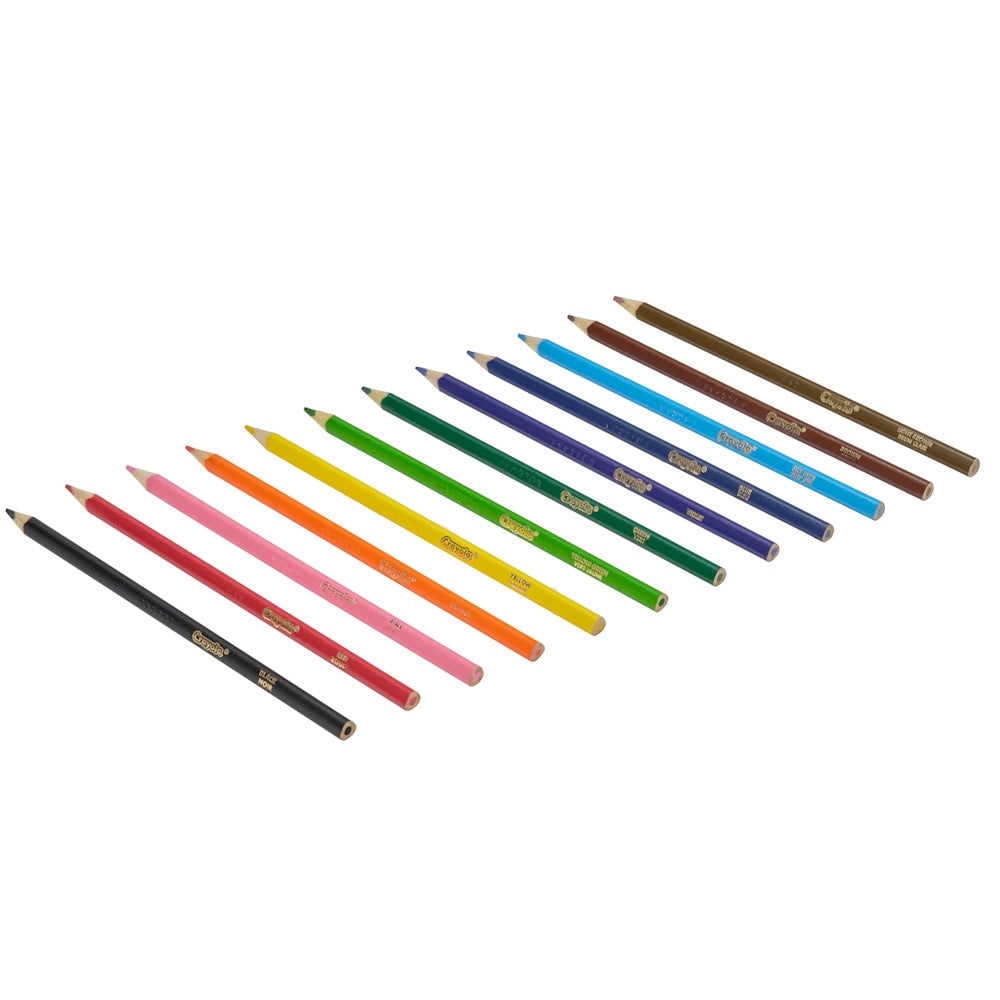 Crayola Triangular Coloured Pencils 12pk