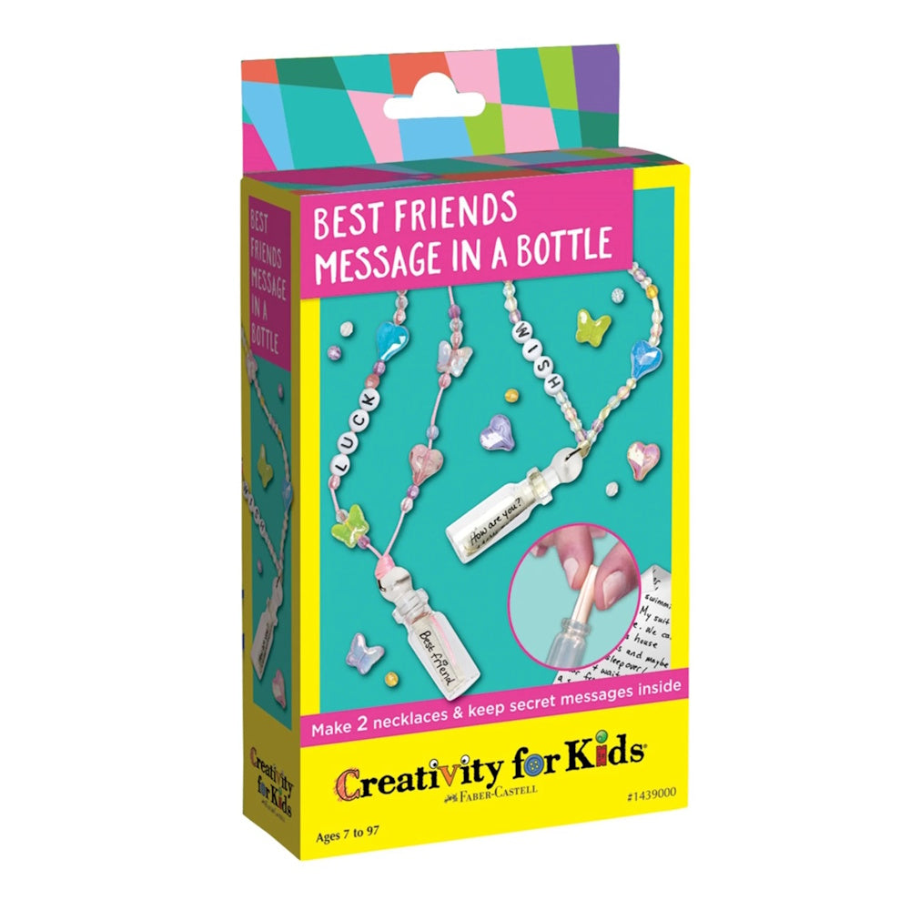Creativity for Kids Mini Kit - Best Friend Message in a Bottle
