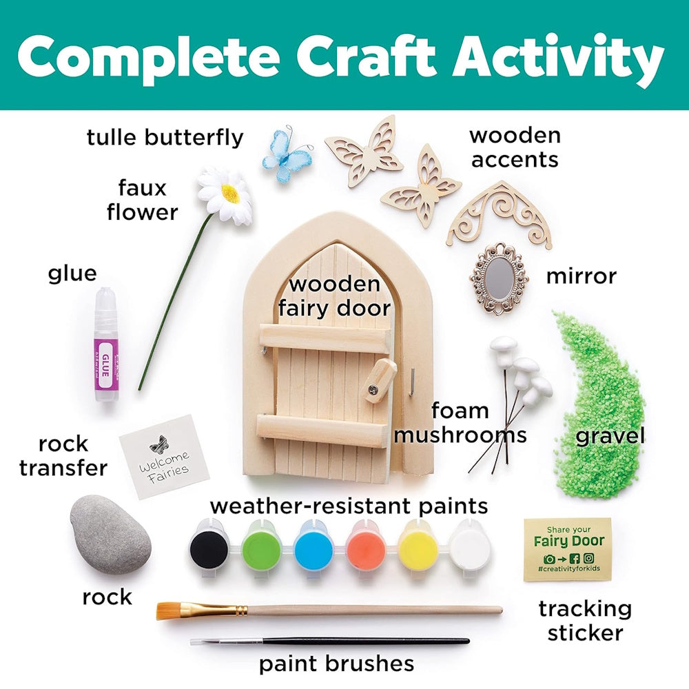 Creativity for Kids Butterfly Fairy Door