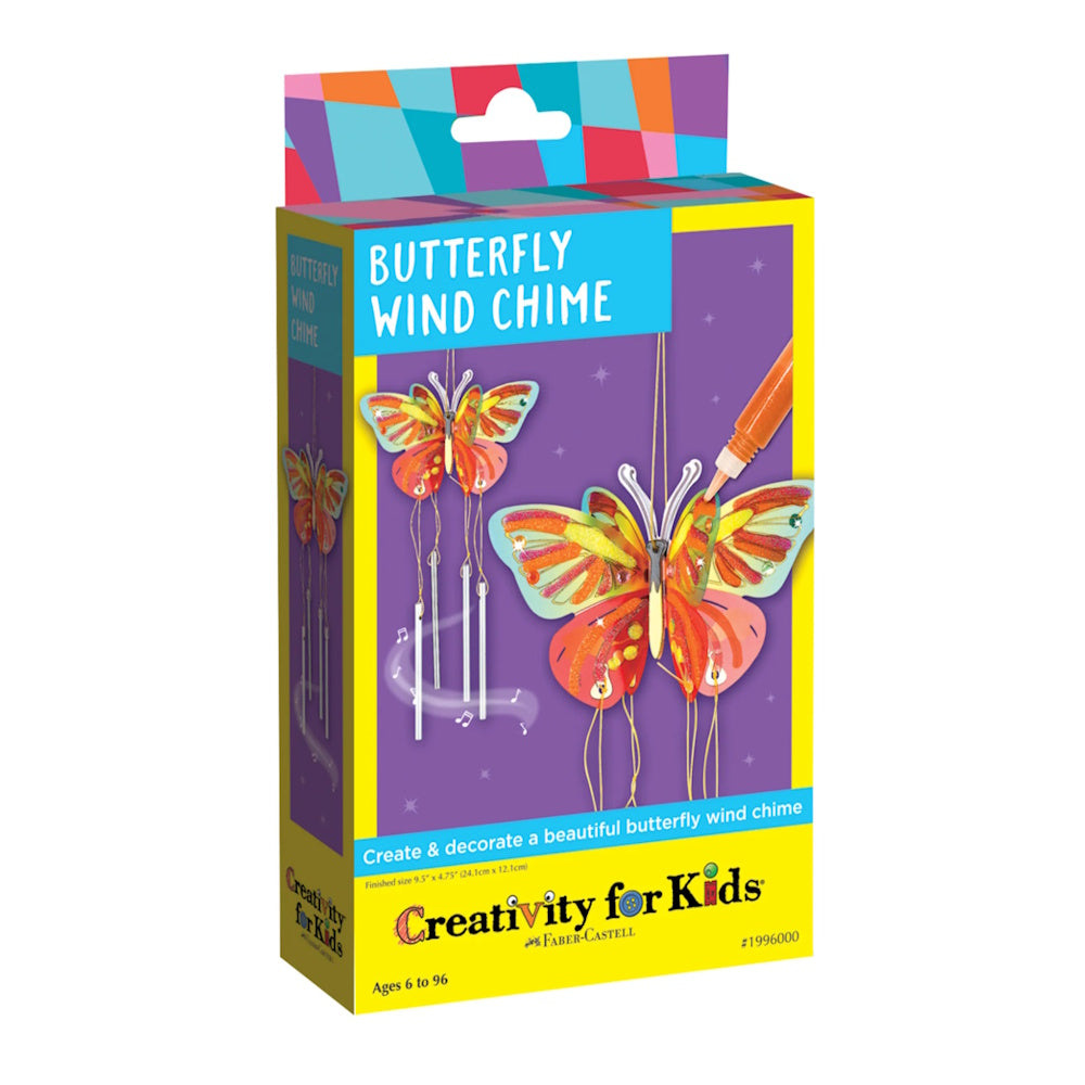 Creativity for Kids Mini Kit - Butterfly Wind Chime