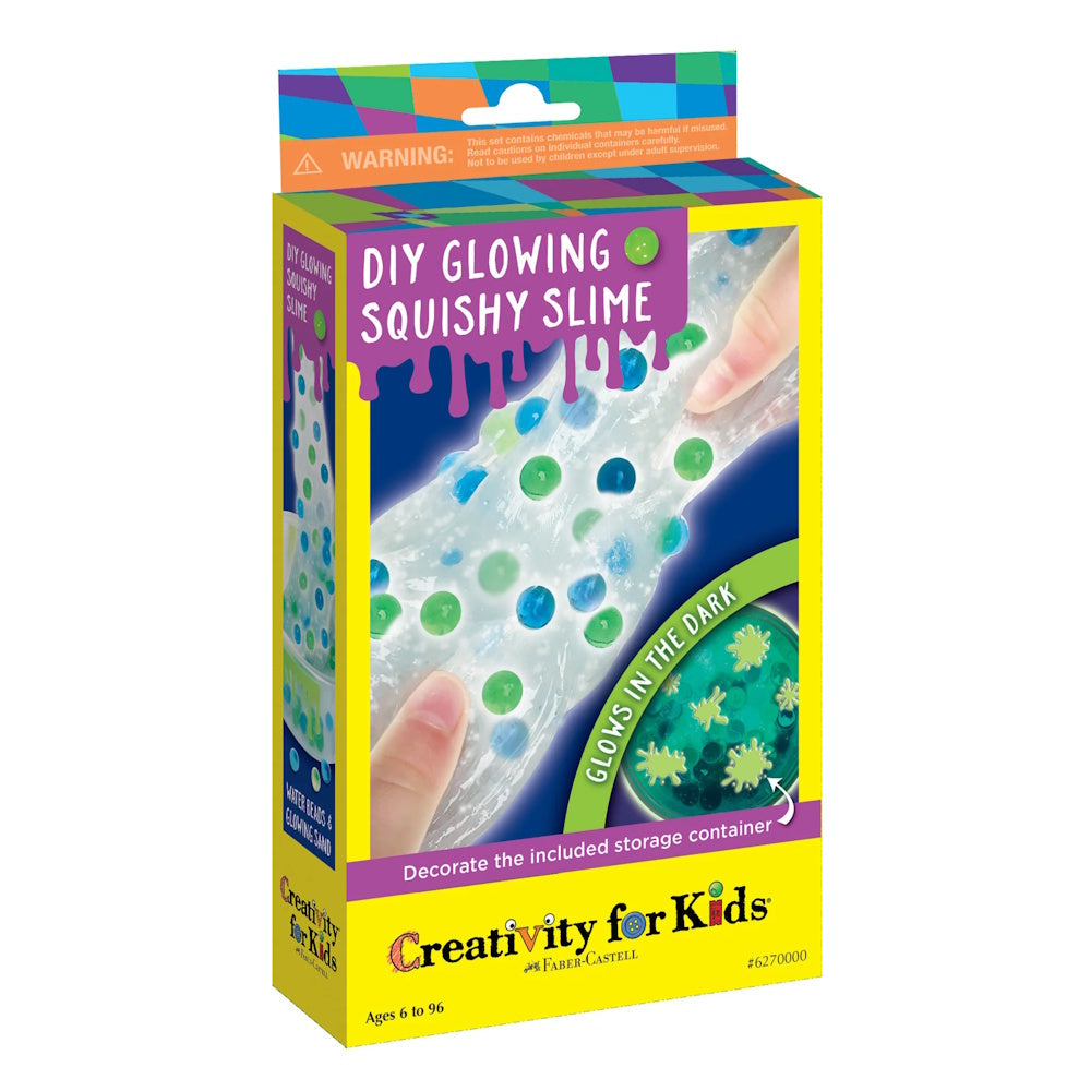 Creativity for Kids Mini Kit - DIY Glowing Squishy Slime