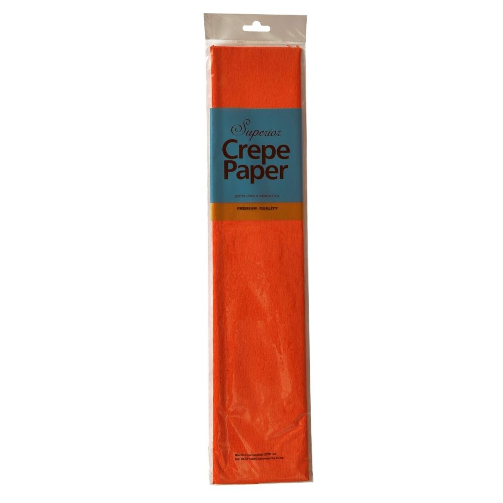 Crepe Paper - Orange