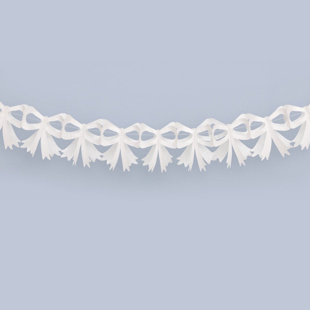 Dainty Bows Tissue Paper Garland