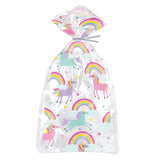 Rainbows & Unicorns Cello Bags 20pk