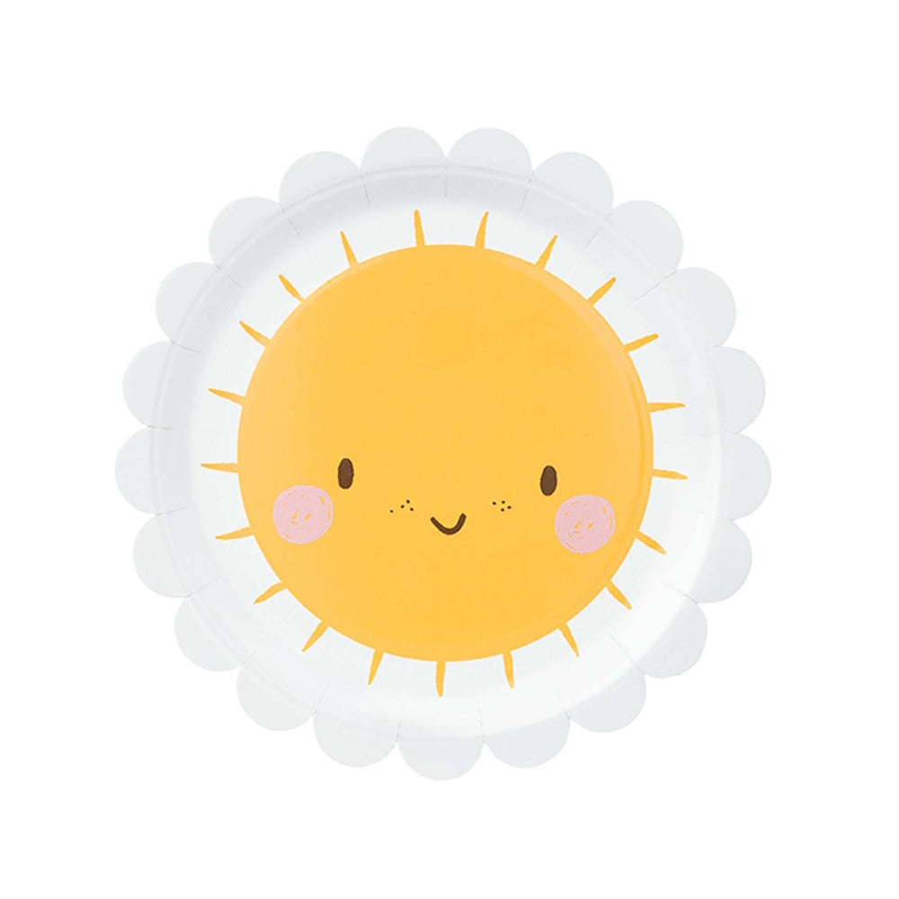 Party Deco Sun Plates 6pk