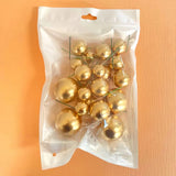 Deco Foam Ball Toppers 20pk - Gold