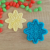 Decorative Star Cookie Cutter & Embosser