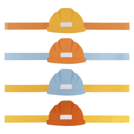 Diggin' It Construction Party Hats 5pk