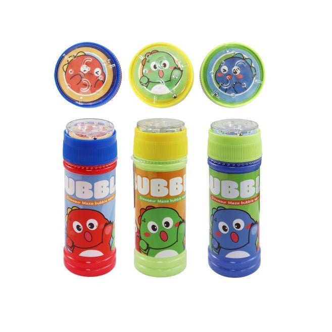 Dinosaur Bubbles With Maze