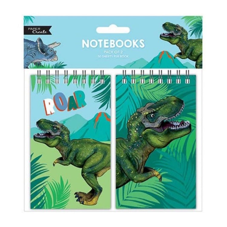 Dino Notebooks 2pk