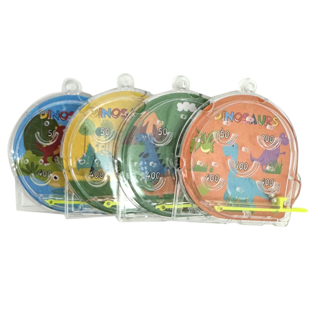 Dinosaur Mini Pinball Games 4pk