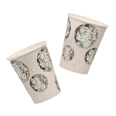 Disco Ball Party Cups 8pk