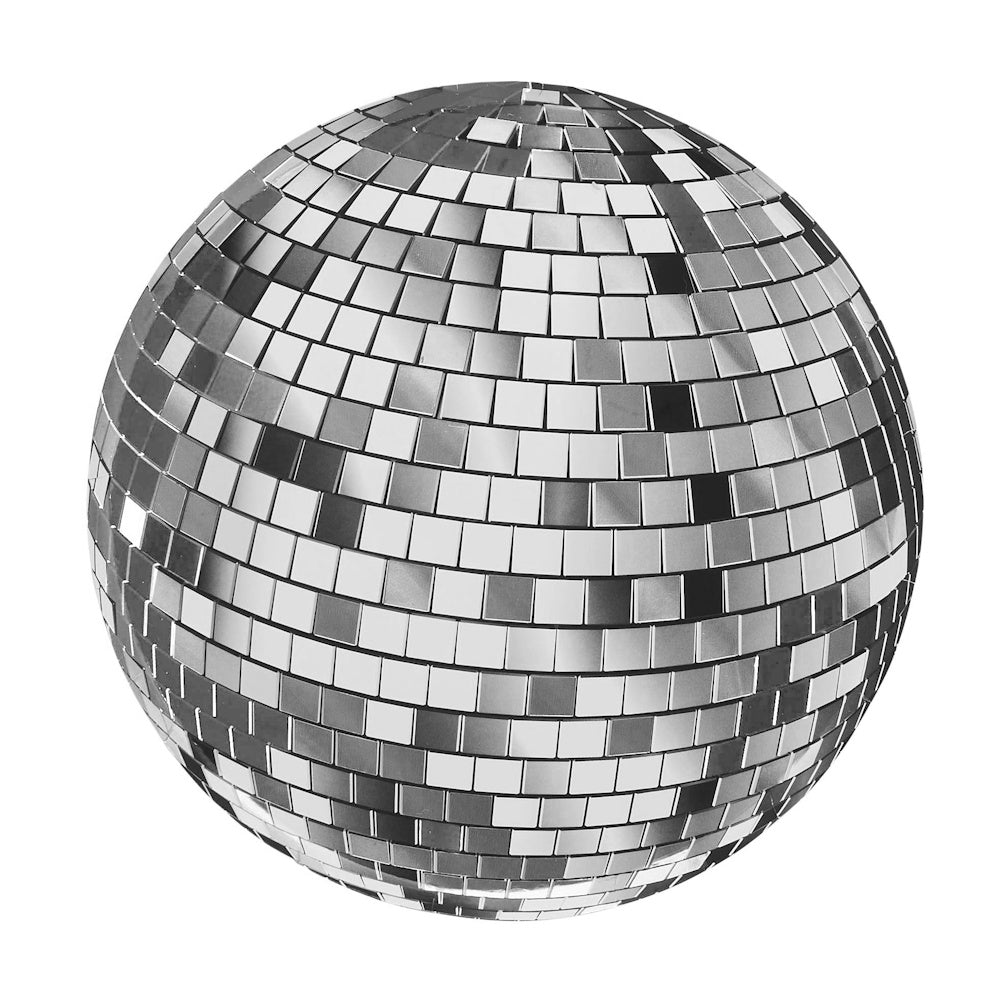 Disco Ball Party Dinner Plates 8pk