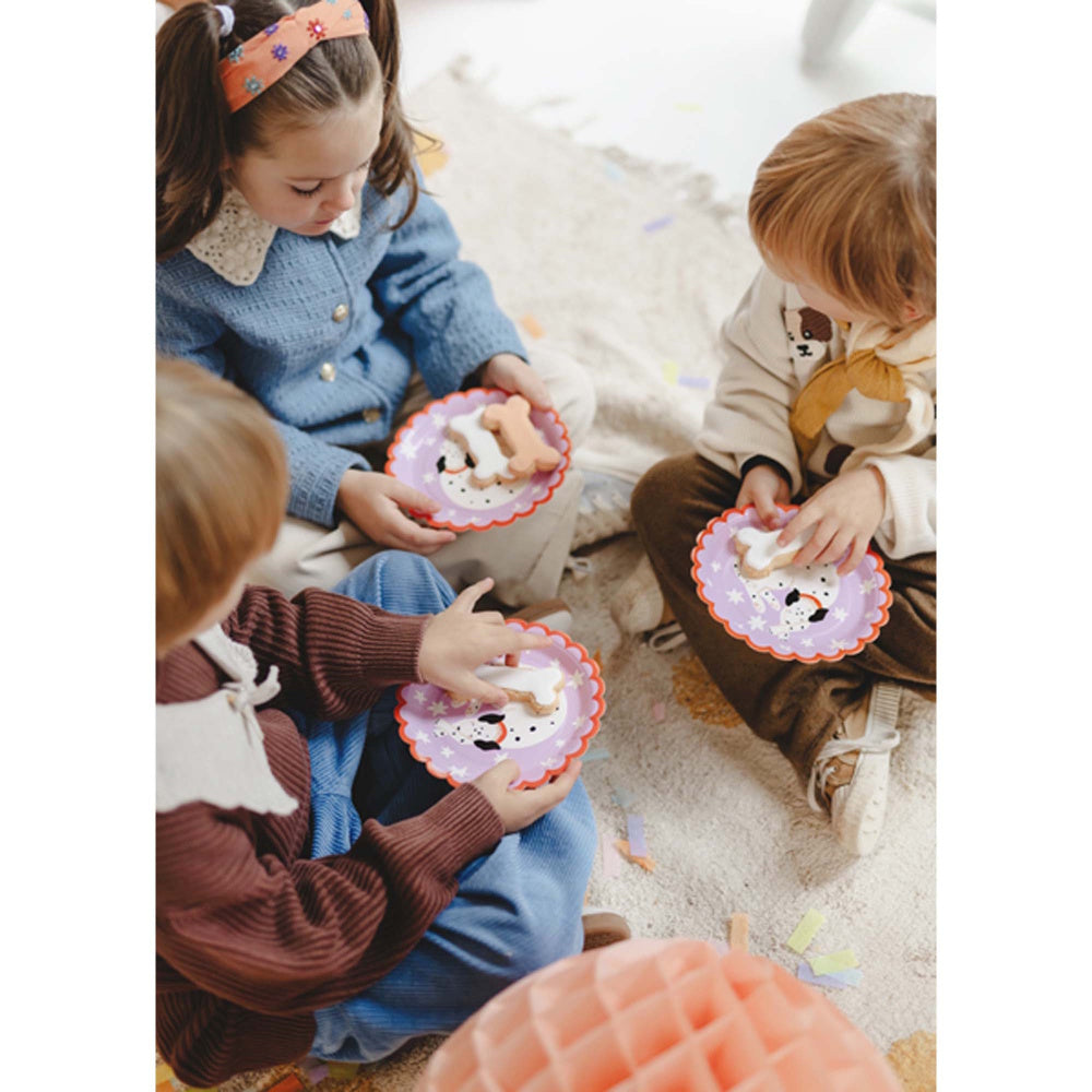 Dog Party Dalmatian Plates 6pk