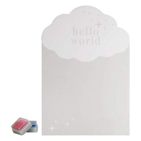 Dream Baby Fingerprint Baby Shower Guest Book