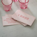 Drunk In Love Hen Party Dare Cards