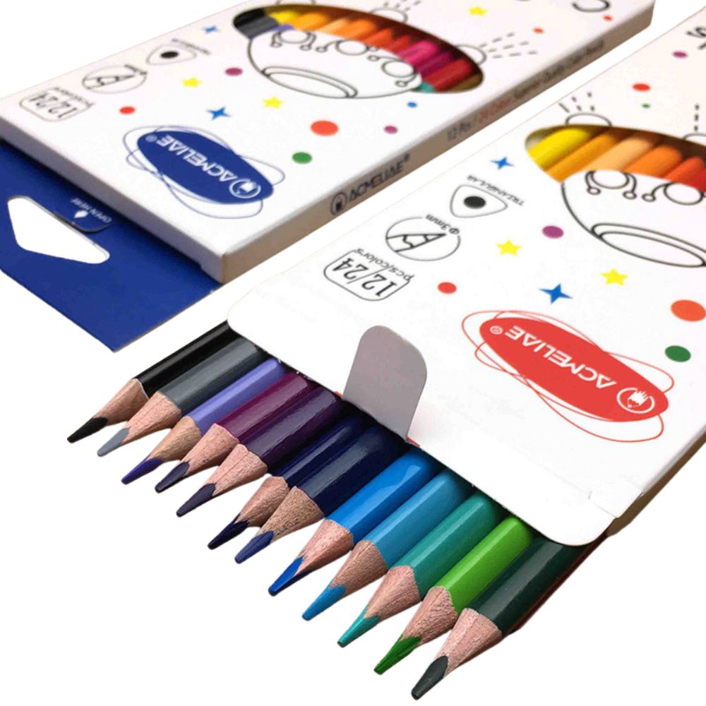 Dual-Ended Colour Pencils 12pk (24 Colours)