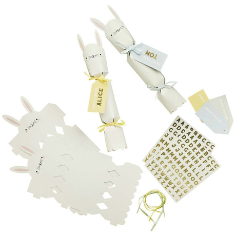 Easter Bunny DIY Customisable Crackers 6pk