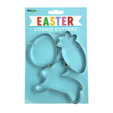 Easter Cookie Cutters - 3pk