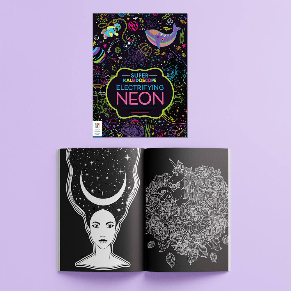 Super Kaleidoscope - Electrifying Neon Activity Kit