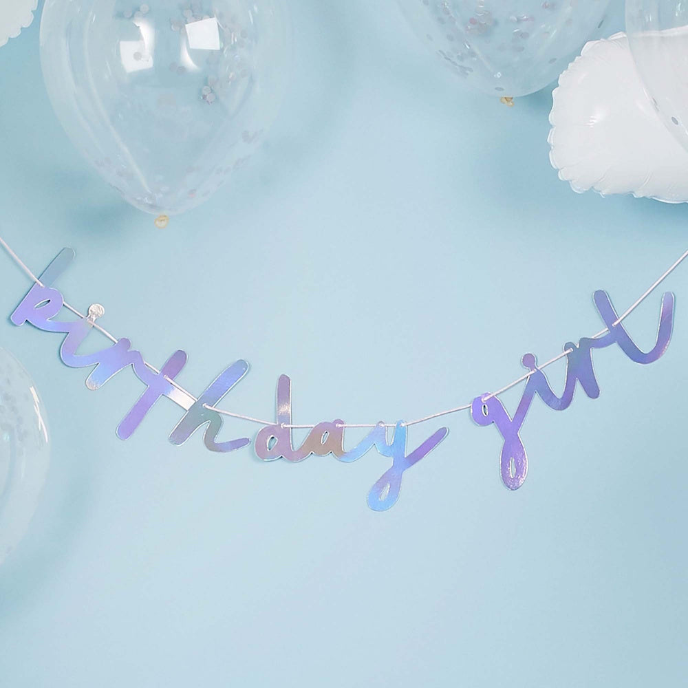 Enchanted Birthday Girl Banner