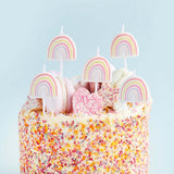 Enchanted Rainbow Candles 5pk