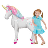 Enchanted Unicorn Airwalker Foil Balloon