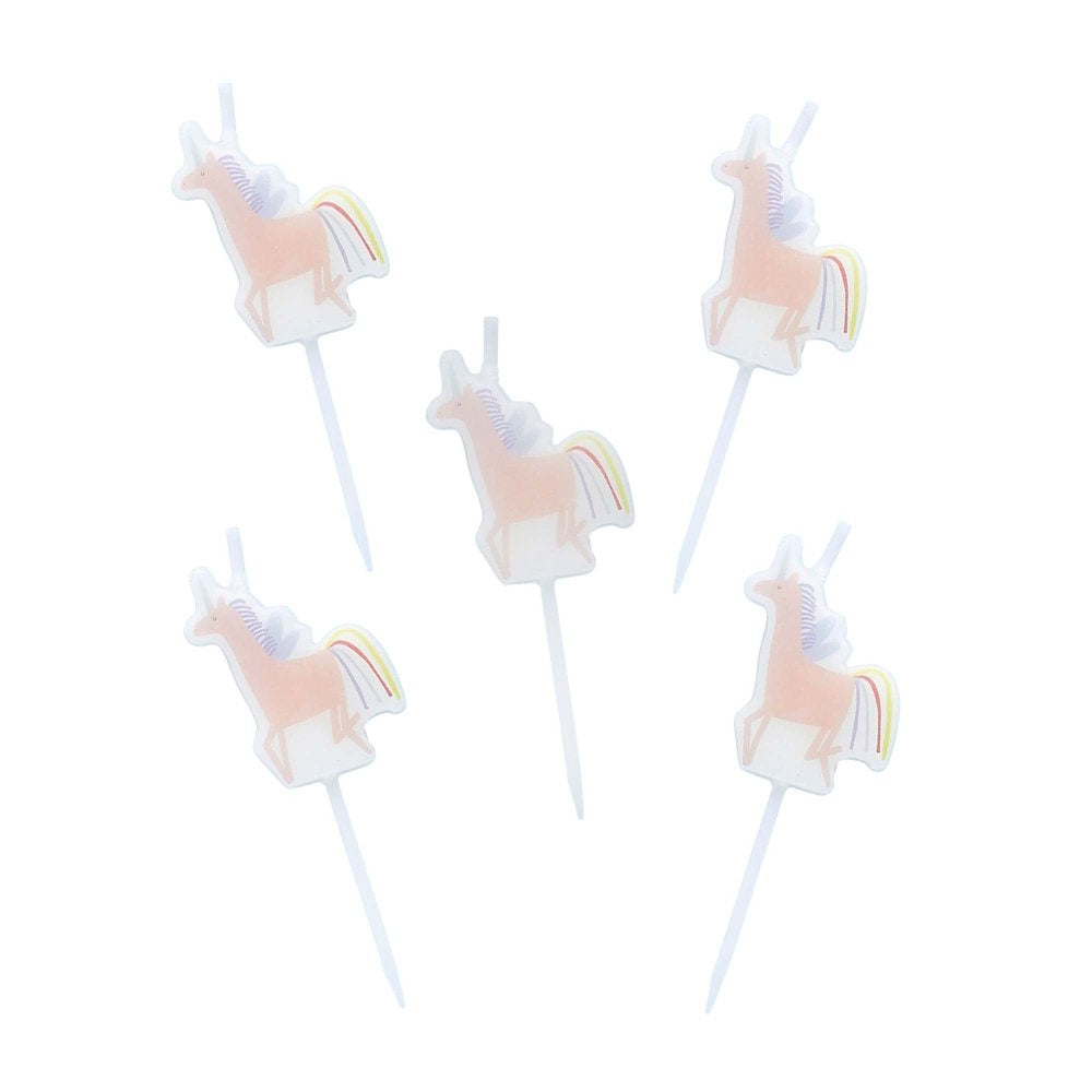 Enchanted Unicorn Candles 5pk