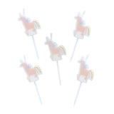 Enchanted Unicorn Candles 5pk