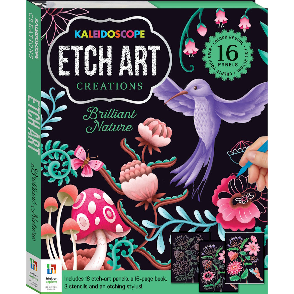 Kaleidoscope Etch Art Creations - Brilliant Nature
