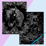Kaleidoscope Etch Art Creations - Unicorn Magic