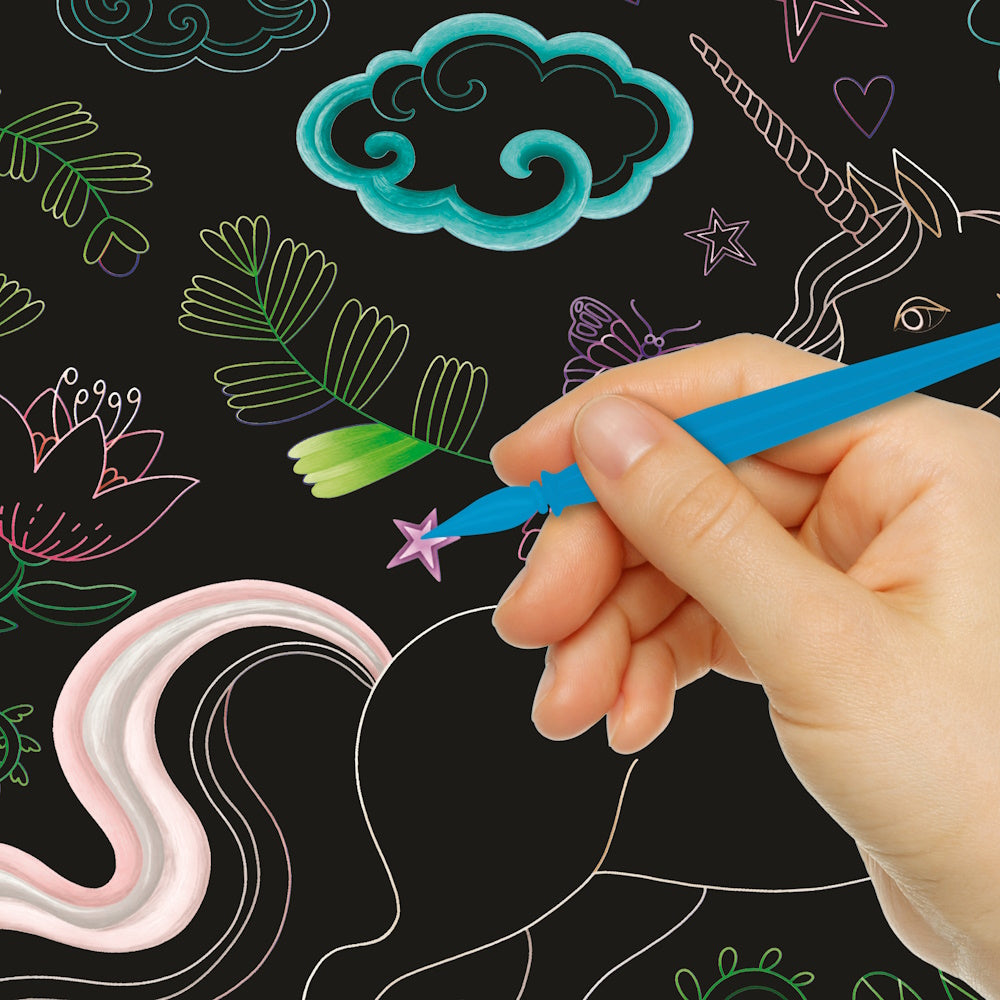 Kaleidoscope Etch Art Creations - Unicorn Magic