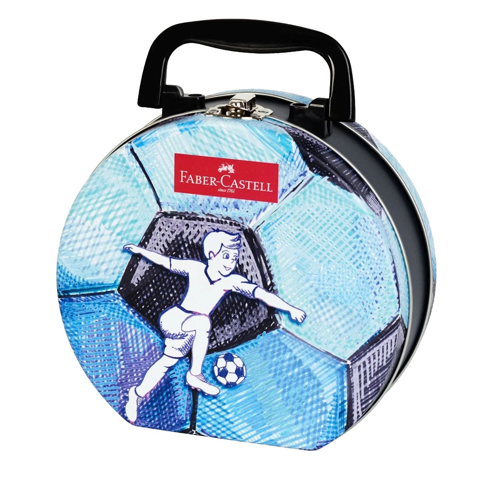 Faber-Castell Connector Pens 33pk in Soccer Suitcase