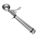 Fat Daddio's Thumb Press Stainless Steel Scoop - Standard #40