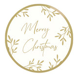 Festive Folklore Merry Christmas Dinner Plates 8pk