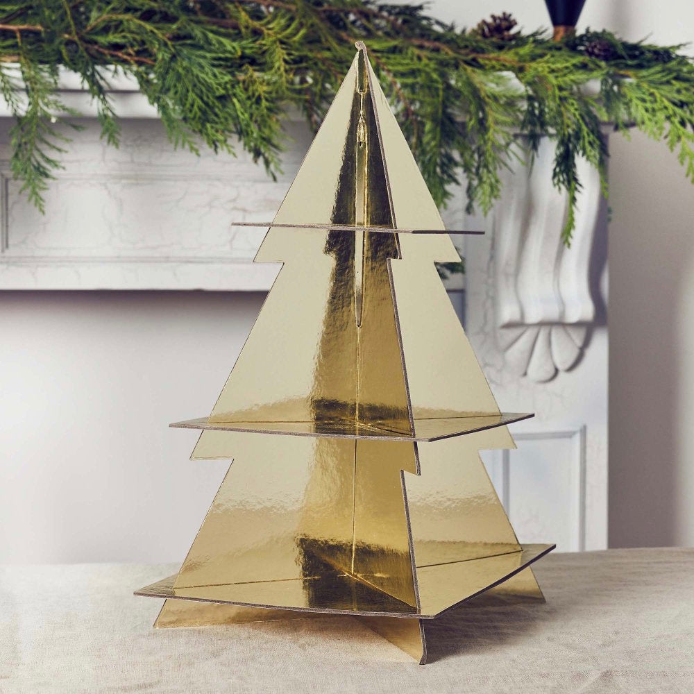 Festive Folklore Tree Cupcake Stand