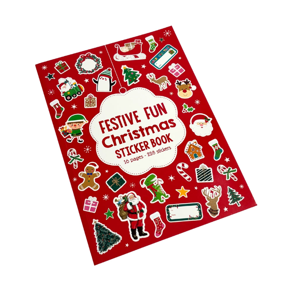 Festive Fun Christmas Gift Labels Sticker Book