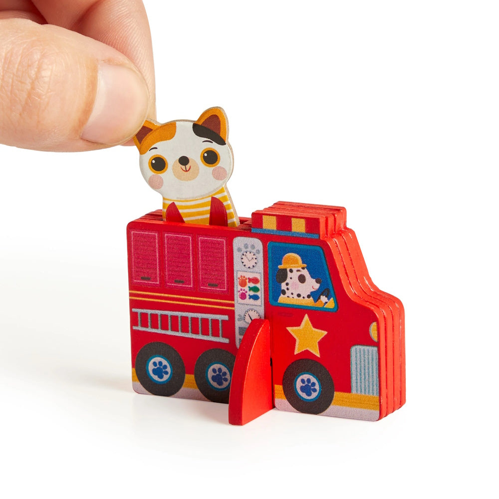 Mudpuppy - Fire Engine Rescue! Cooperative Board Game