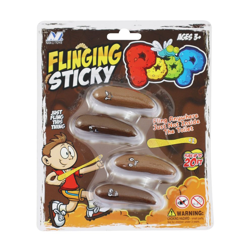 Flinging Sticky Poop 4pk