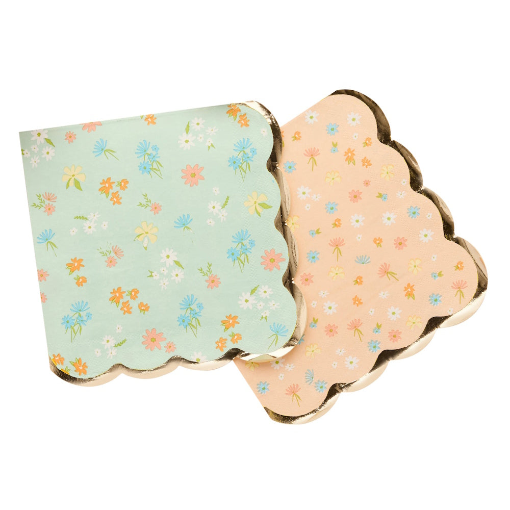 Floral Tea Party Lunch Napkins 16pk