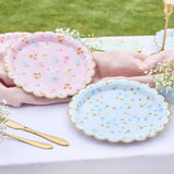 Floral Tea Party Plates 8pk