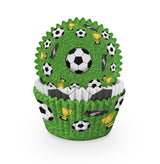 Football Cupcake Cases 75pk