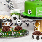 Football Cupcake Cases 75pk
